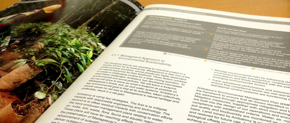 Ambatovy – Sustainability Report