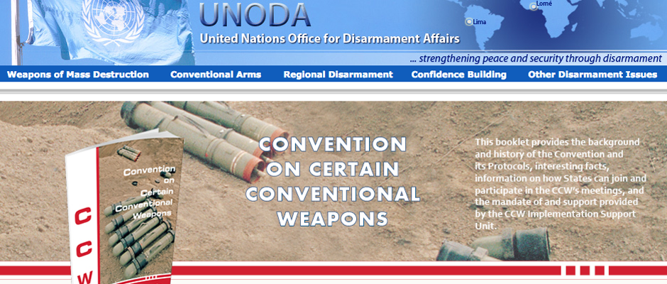 UNODA – Uranium Mining Research Project